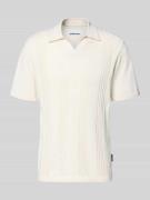 Armedangels Relaxed Fit Poloshirt aus reiner Baumwolle in Offwhite, Gr...