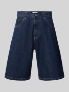 Edwin Worker Shorts im 5-Pocket-Design in Dunkelblau, Größe 29