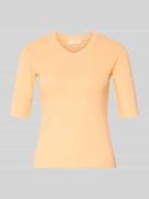 Christian Berg Woman T-Shirt mit Rundhalsausschnitt in Dunkelorange, G...