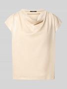 Someday T-Shirt mit Wasserfall-Ausschnitt Modell 'Kevine' in Sand, Grö...