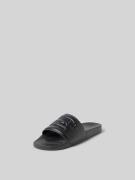Dsquared2 Slides mit Label-Prägung in Black, Größe 40