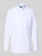 OLYMP Modern Fit Business-Hemd mit Button-Down-Kragen in Weiss, Größe ...