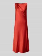 Ted Baker Relaxed Fit Midikleid aus Satin Modell 'Elouize' in Rot, Grö...