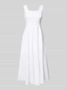 Ted Baker Leinenkleid mit Karree-Ausschnitt Modell 'ADDISA' in Sand, G...