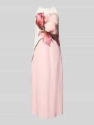 Ted Baker Midikleid mit floralem Allover-Print Modell 'Lowela' in Rosa...