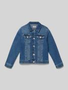 Only Jeansjacke mit Stretch-Anteil Modell 'Sara' in Jeansblau, Größe 1...