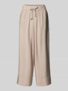 Tom Tailor Regular Fit Culotte aus Viskose-Mix in Taupe, Größe 34/28