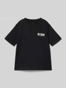 Jack & Jones T-Shirt aus Baumwolle in Black, Größe 140