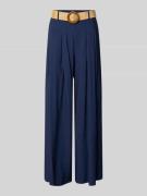 Apricot Wide Fit Jeans aus Viskose-Mix mit Bundfalten in Marine, Größe...