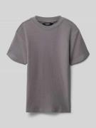 CARS JEANS Regular Fit T-Shirt mit Strukturmuster Modell 'Farno' in An...