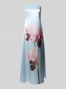 YAS Cocktailkleid in Bandeau-Form Modell 'ORCHIDA'' in Hellblau, Größe...