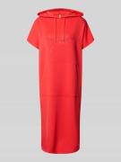 Soyaconcept Sweatkleid mit Kapuze in Koralle, Größe L
