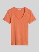Marc O'Polo Regular Fit T-Shirt aus reiner Baumwolle in Orange, Größe ...