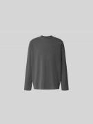Forét Relaxed Fit Longsleeve aus Baumwolle in Black, Größe L