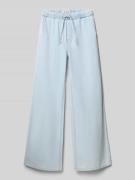 Garcia Wide Fit Jeans mit elastischem Bund in Hellblau, Größe 140