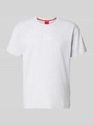 HUGO Regular Fit T-Shirt aus Baumwoll-Mix Modell 'LAZE T-SHIRT' in Hel...