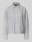 Weekend Max Mara Boxy Fit Leinenbluse mit Allover-Muster Modell 'ALBAT...