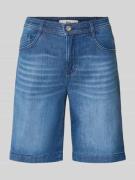 Brax Regular Fit Jeansshorts aus Baumwoll-Mix Modell 'MAINE B' in Blau...