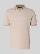 MAERZ Muenchen Regular Fit Poloshirt aus Baumwolle mit V-Ausschnitt in...