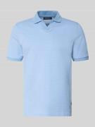 MAERZ Muenchen Regular Fit Poloshirt aus Baumwolle mit V-Ausschnitt in...