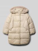 Mayoral Wide Fit Winterjacke in Stepp-Optik in Sand, Größe 116