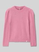 Only Regular Fit Strickpullover aus Viskose-Mix Modell 'KATIA LIFE' in...