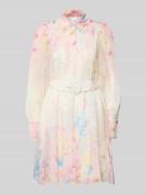 YAS Minikleid aus Lyocell-Mix Modell 'Florence' in Rose, Größe 34