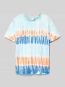 s.Oliver RED LABEL Regular Fit T-Shirt aus reiner Baumwolle in Blau, G...