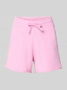 Rich & Royal Sweatshorts mit Rollsaum und Eingrifftaschen in Rosa, Grö...