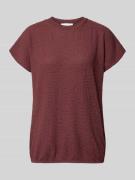 Christian Berg Woman T-Shirt mit Strukturmuster und Rundhalsausschnitt...