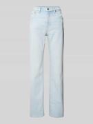 Calvin Klein Jeans Straight Fit Jeans aus Baumwoll-Mix in Hellblau, Gr...