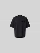 VETEMENTS T-Shirt aus reiner Baumwolle in Black, Größe L