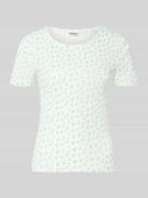 Pieces Slim Fit T-Shirt aus reiner Baumwolle Modell 'TURIEL' in Weiss,...