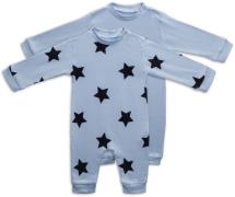 Tiny Treasure Maxime Pyjama 2er-Pack, Baby Blue 62
