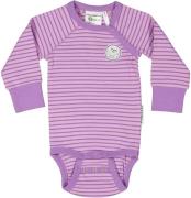 Geggamoja Body, Purple/Purple, 62-68, Babykleidung