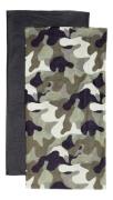 Nordbjørn Bjørli Halswärmer 2er-Pack, Black/Camo Splash Deep Lichen Gr...