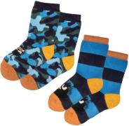 Mumin Stinky Socken 2er-Pack, Blue, 23-26