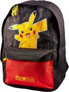 Pokémon Kinder Rucksack 20L, Black/Red