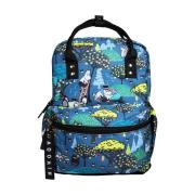 Mumin Viuhti Ernte Kinder Rucksack 10L, Blau