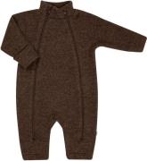 Joha Woll-Overall Zip, Dark Brown, 60