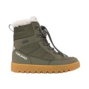 Viking Fleek Zip GTX Winterstiefel, Pine/Olive, 32