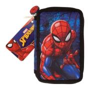 Marvel Spider-Man Doppel-Federmäppchen, Blau