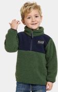 Didriksons Gosig Teddyfleece-Pulli, Pine Green, 80