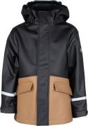 Lindberg Vestby Gefütterte Regenjacke, Black/Beige, 110