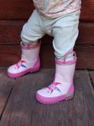 Babblarna Diddi Gummistiefel, Rosa, 21, Kindergummistiefel, Kinderstie...