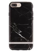 Richmond And Finch Black Marble - Silver iPhone 6/6S/7/8 PLUS Cover