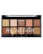 NYX Perfect Filter Shadow Palette - Golden Hour 01 1 g 10 stk.