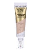 Max Factor Miracle Pure Skin-Improving Foundation - 40 Light Ivory 30 ...
