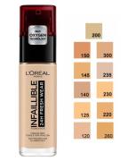 Loreal Infaillible Stay Fresh Foundation - Natural Rose 125 30 ml