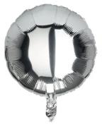 Excellent Houseware 10 stk. Foil Balloons Silver   10 stk.
